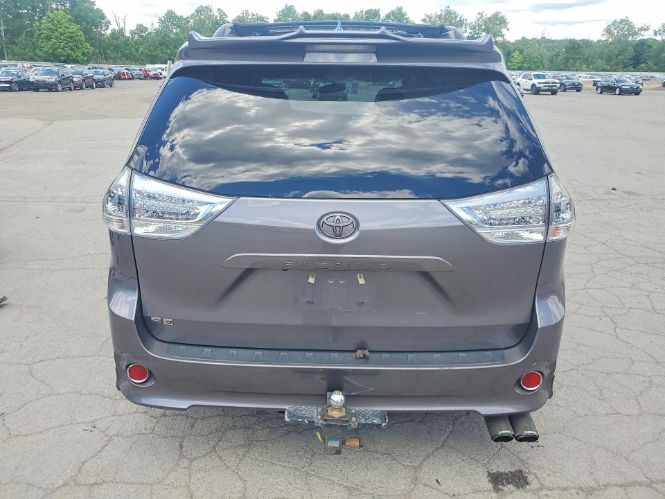 2017 Toyota Sienna მანქანა იყიდება აუქციონზე, vin: 5TDXZ3DC1HS849816, აუქციონის ნომერი: 58197996