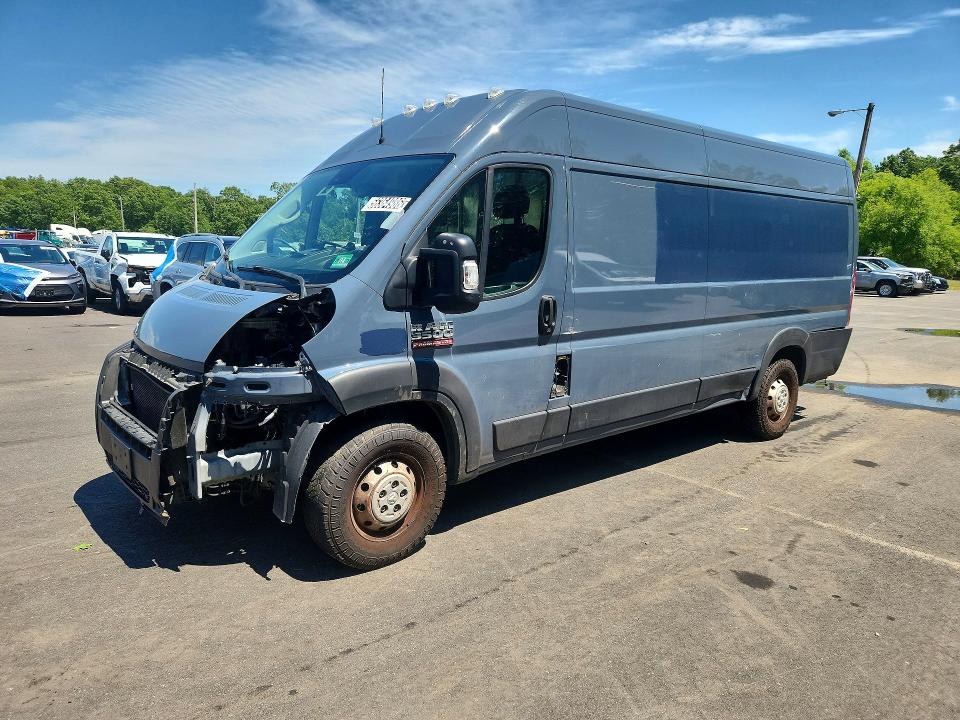 2021 Ram Promaster 3500 მანქანა იყიდება აუქციონზე, vin: 3C6MRVJG6ME550064, აუქციონის ნომერი: 56364986