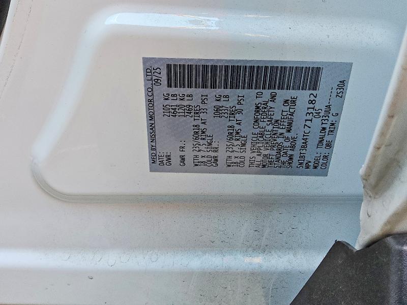 Продаж на аукціоні авто 2026 Nissan Rogue, vin: 5N1BT3BA4TC713182, номер лоту: 52325496