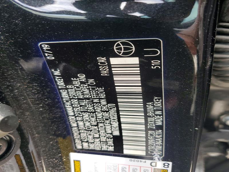 56776586 :رقم المزاد ، NMTKHMBXXKR096270 vin ، 2019 Toyota C-hr مزاد بيع