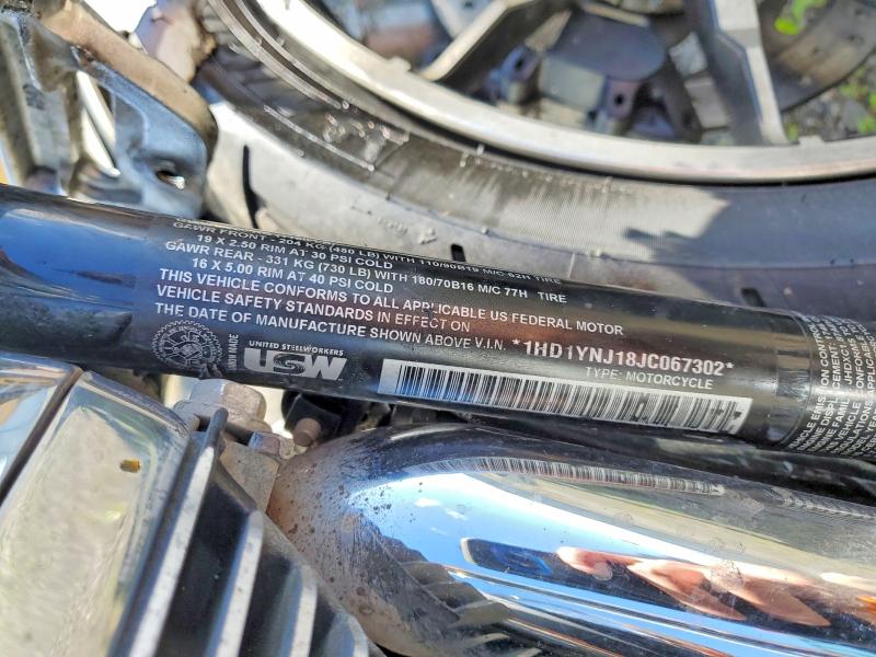 Продаж на аукціоні авто 2018 Harley-davidson Fxlr, vin: 1HD1YNJ18JC067302, номер лоту: 56639766