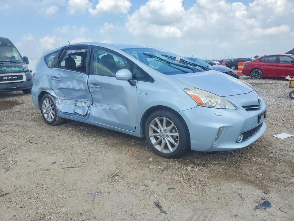 57913576 :رقم المزاد ، JTDZN3EU1EJ005859 vin ، 2014 Toyota Prius V مزاد بيع