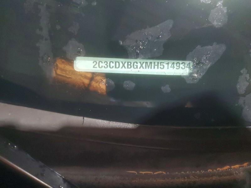 55428306 :رقم المزاد ، 2C3CDXBGXMH514934 vin ، 2021 Dodge Charger مزاد بيع