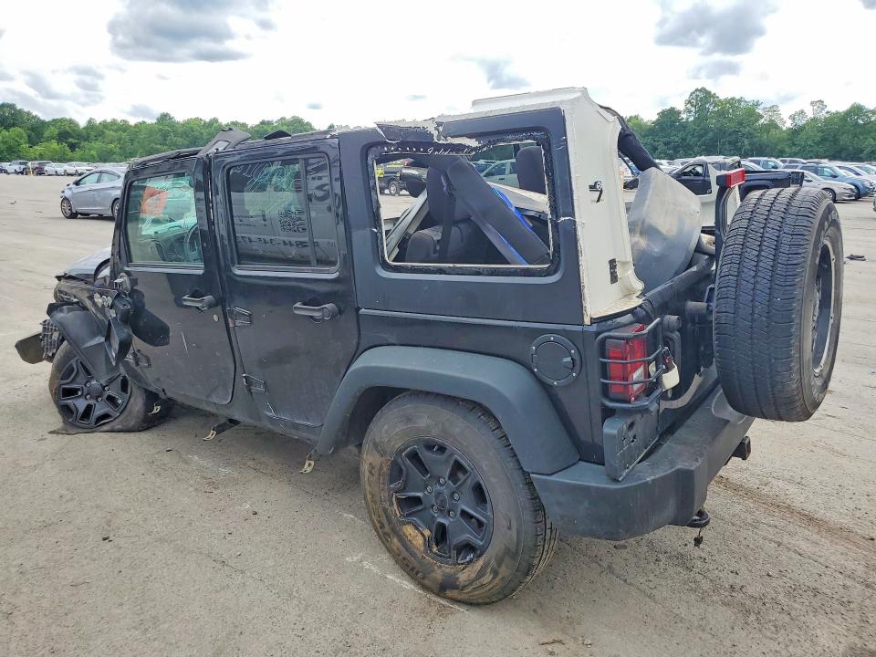2016 Jeep Wrangler Unlimited მანქანა იყიდება აუქციონზე, vin: 1C4BJWDG1GL202581, აუქციონის ნომერი: 56708416