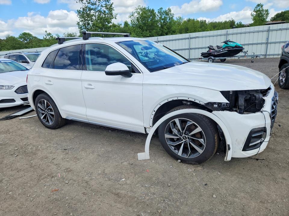 Продаж на аукціоні авто 2021 Audi Q5, vin: WA1BAAFY8M2068978, номер лоту: 55271906