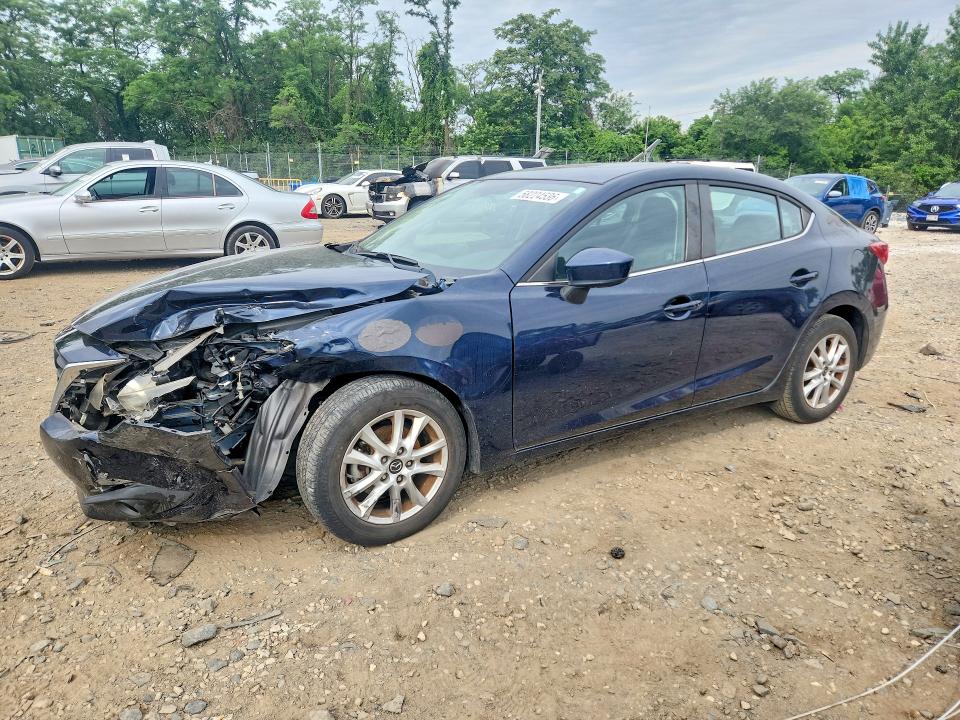 2016 Mazda 3 მანქანა იყიდება აუქციონზე, vin: JM1BM1V7XG1314798, აუქციონის ნომერი: 58224536