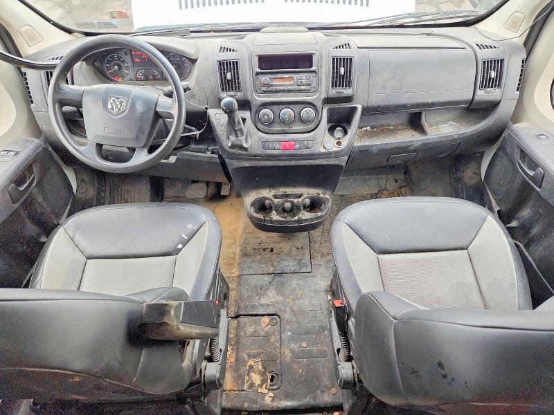 59115656 :رقم المزاد ، 3C6TRVAG0HE526649 vin ، 2017 Ram Promaster 1500 مزاد بيع