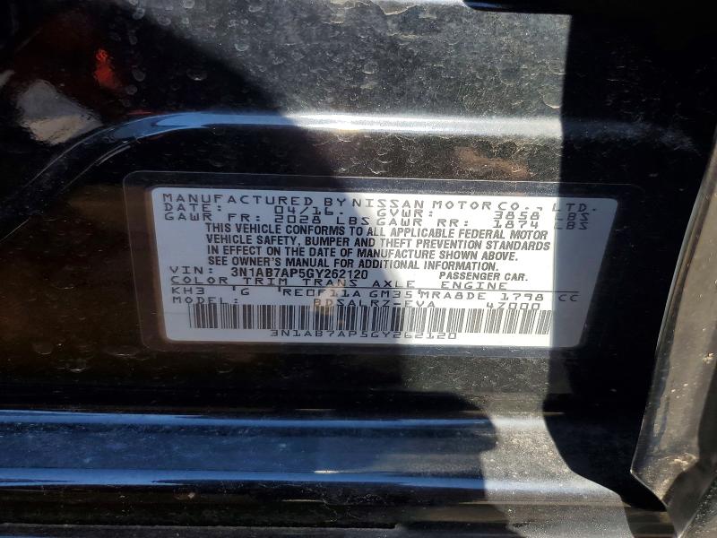 Aukcja sprzedaży 2016 Nissan Sentra, vin: 3N1AB7AP5GY262120, numer aukcji: 58550056