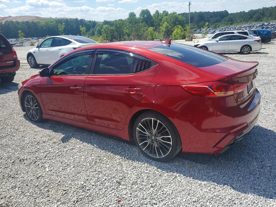 2018 Hyundai Elantra მანქანა იყიდება აუქციონზე, vin: KMHD04LB7JU591343, აუქციონის ნომერი: 55427706