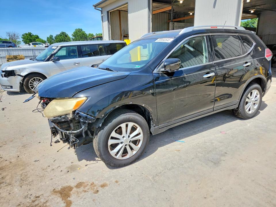 Продажа на аукционе авто 2016 Nissan Rogue, vin: KNMAT2MV4GP641067, номер лота: 55993546