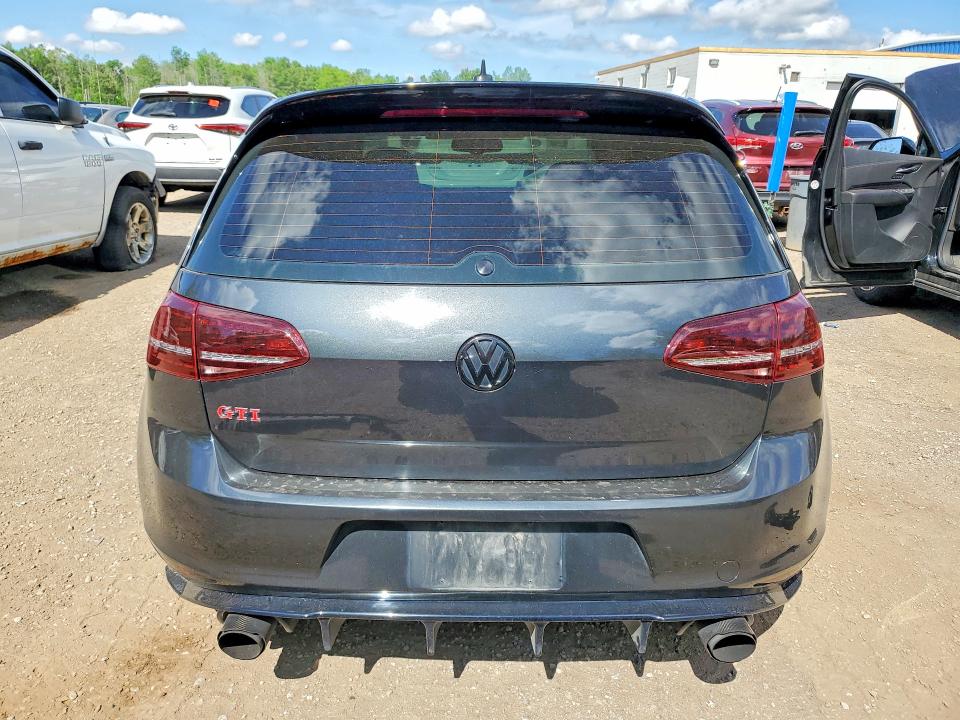 56586776 :رقم المزاد ، 3VW4T7AU2FM056625 vin ، 2015 Volkswagen Gti مزاد بيع