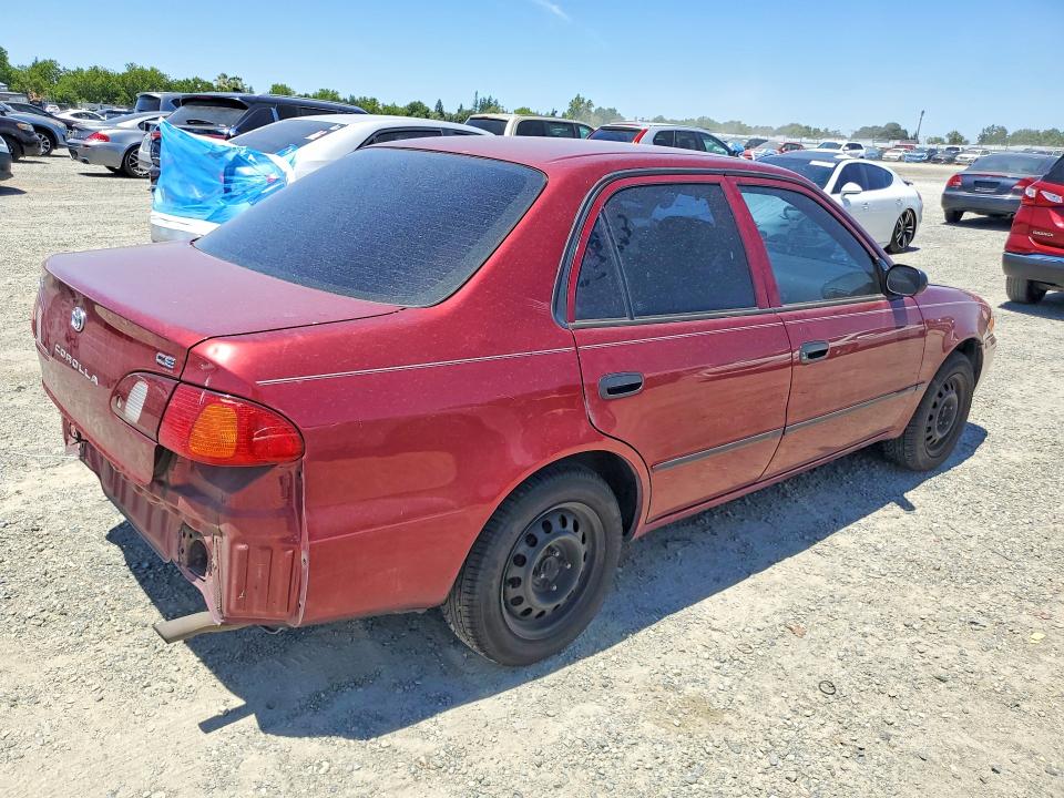 2000 Toyota Corolla მანქანა იყიდება აუქციონზე, vin: 1NXBR12E3YZ350557, აუქციონის ნომერი: 56526536