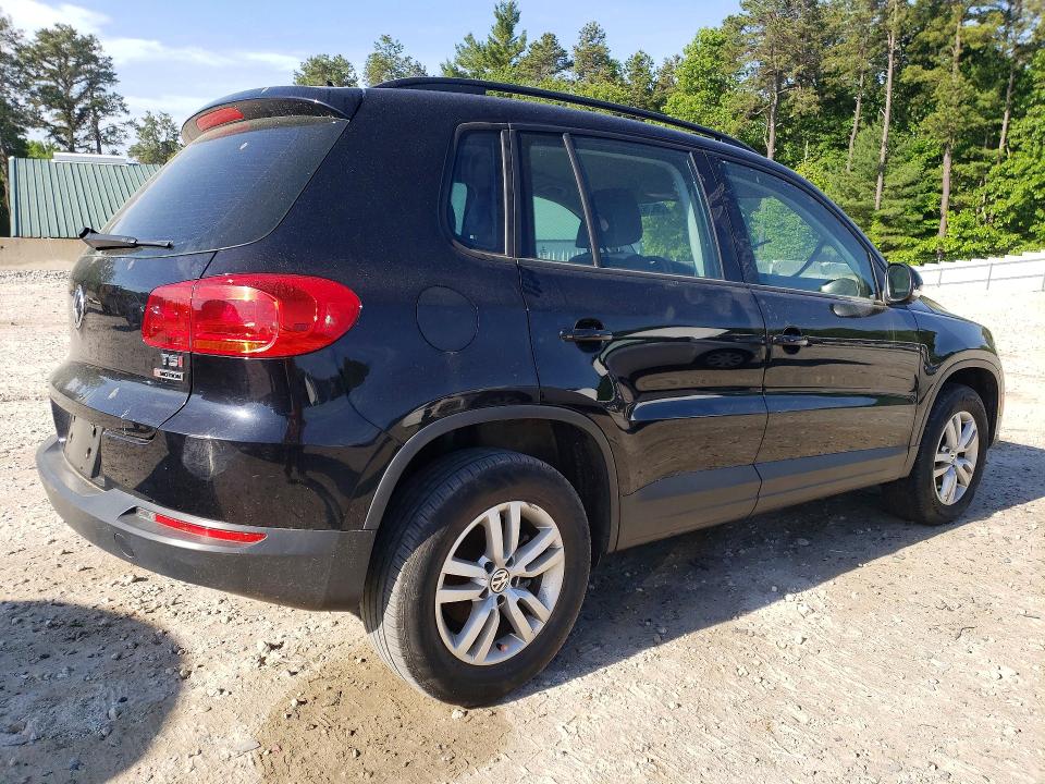 2016 Volkswagen Tiguan მანქანა იყიდება აუქციონზე, vin: WVGBV7AX1GW594647, აუქციონის ნომერი: 56369586