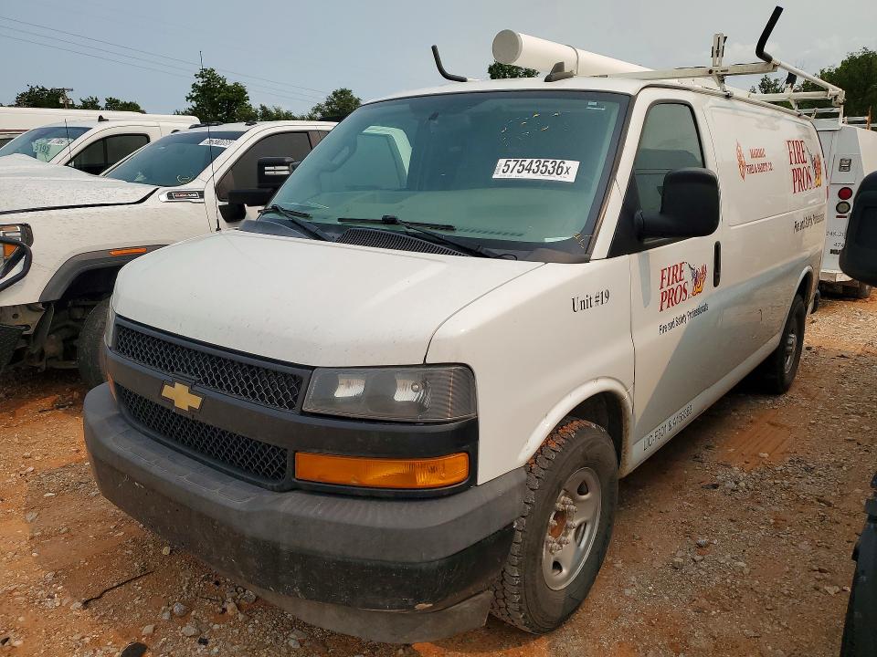 Aukcja sprzedaży 2019 Chevrolet Express G2500, vin: 1GCWGAFG8K1370786, numer aukcji: 57543536