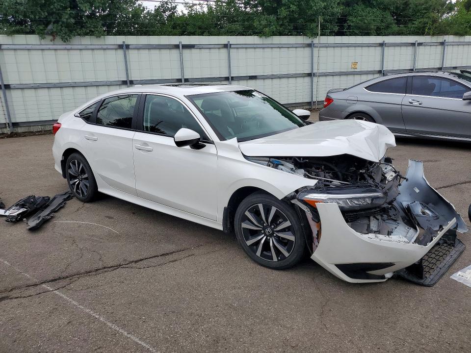 56649556 :رقم المزاد ، JHMFE1F73NX003476 vin ، 2022 Honda Civic مزاد بيع