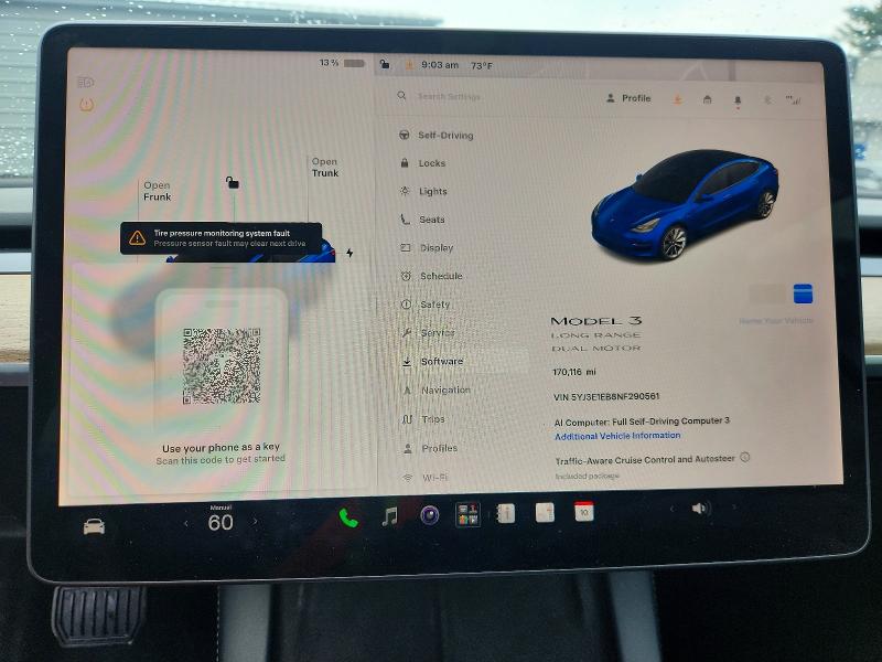 2022 Tesla Model 3 მანქანა იყიდება აუქციონზე, vin: 5YJ3E1EB8NF290561, აუქციონის ნომერი: 56709386