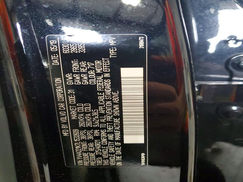 Продажа на аукционе авто 2020 Volvo Xc90, vin: YV4A221K7L1532609, номер лота: 58745056