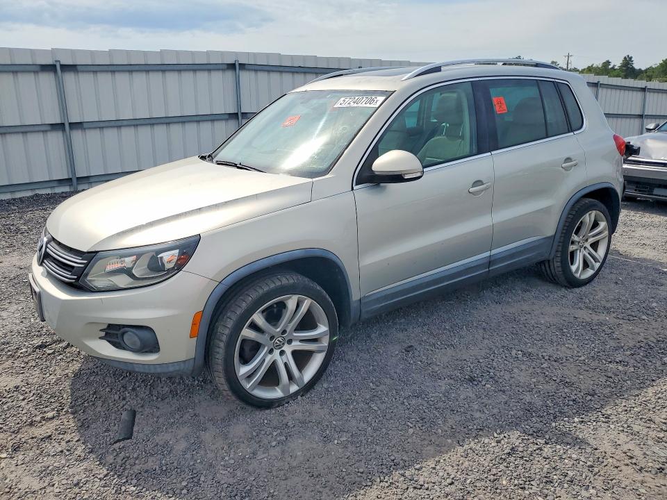 Auction sale of the 2012 Volkswagen Tiguan, vin: WVGBV7AX1CW580841, lot number: 57240706
