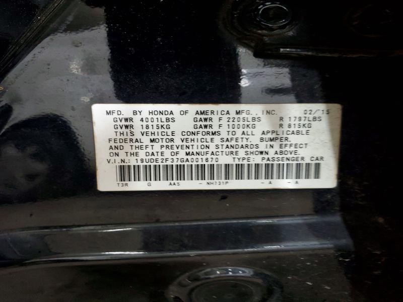 Продаж на аукціоні авто 2016 Acura Ilx, vin: 19UDE2F37GA001670, номер лоту: 97682445