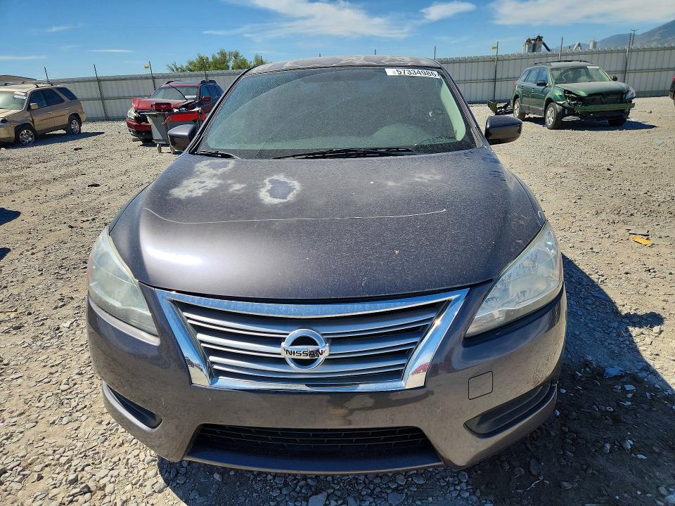57334986 :رقم المزاد ، 3N1AB7AP6FY273447 vin ، 2015 Nissan Sentra مزاد بيع