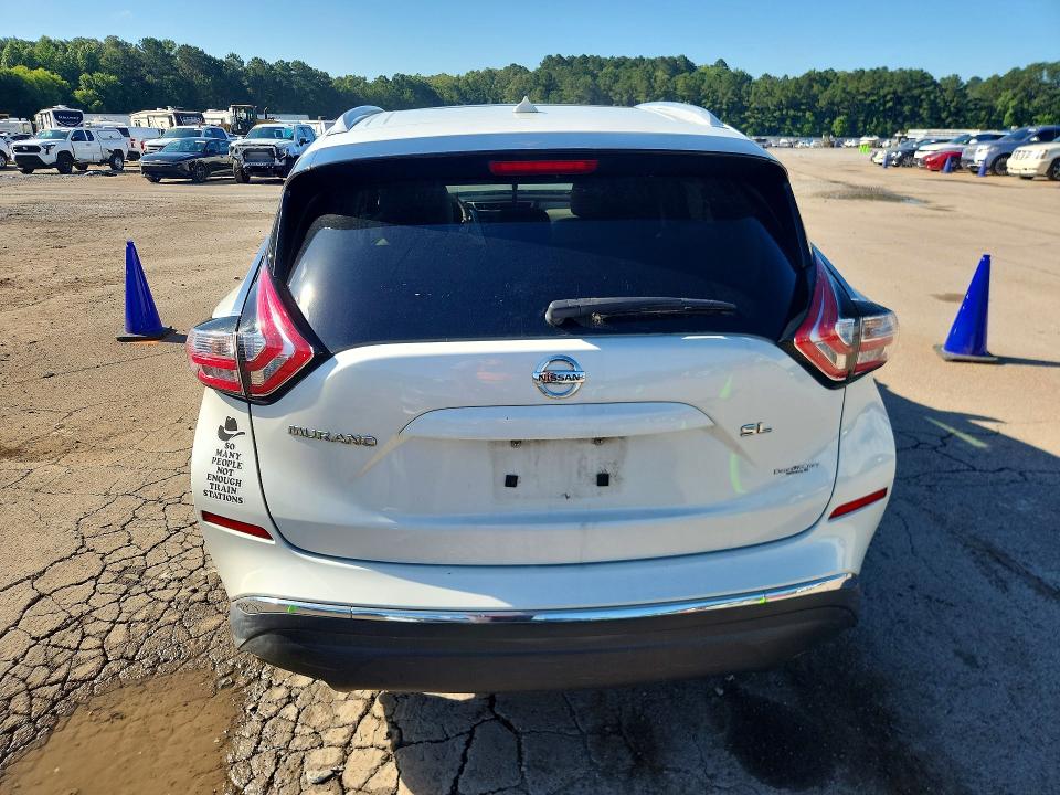 2016 Nissan Murano მანქანა იყიდება აუქციონზე, vin: 5N1AZ2MG8GN104130, აუქციონის ნომერი: 56678436