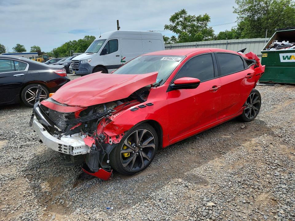 Aukcja sprzedaży 2020 Honda Civic, vin: 2HGFC2F83LH543189, numer aukcji: 57846216