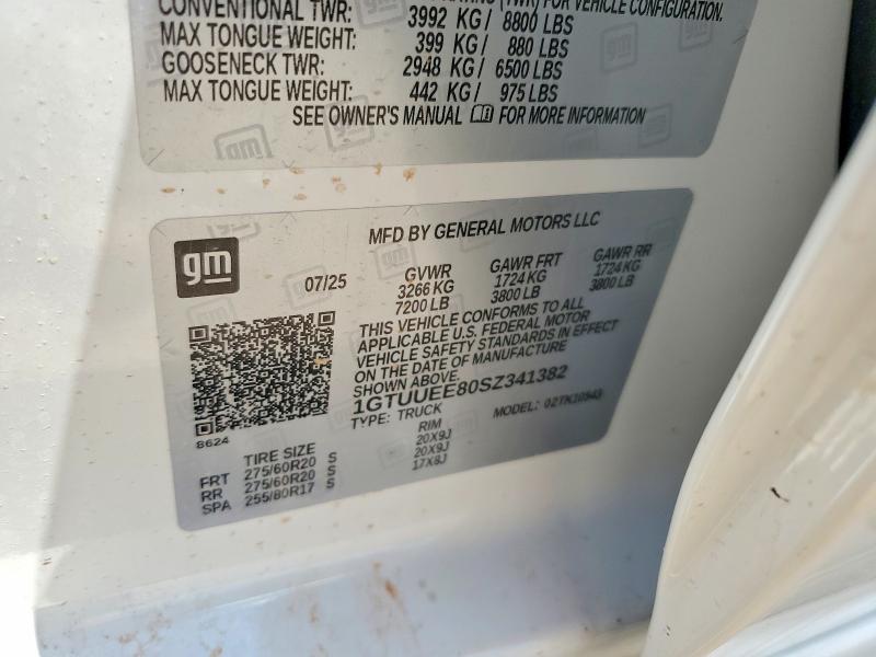 Продажа на аукционе авто 2025 Gmc Sierra, vin: 1GTUUEE80SZ341382, номер лота: 57700126
