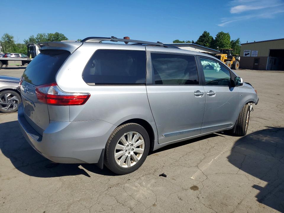 56827866 :رقم المزاد ، 5TDJK3DCXGS137071 vin ، 2016 Toyota Sienna مزاد بيع