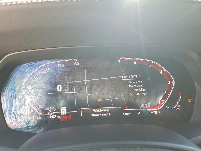 57249506 :رقم المزاد ، 5UXJU2C06L9B70977 vin ، 2020 Bmw X5 مزاد بيع