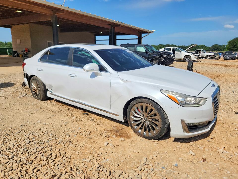 59079516 :رقم المزاد ، KMHG34JA0JU042128 vin ، 2018 Genesis G90 مزاد بيع