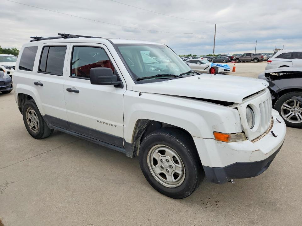 2016 Jeep Patriot მანქანა იყიდება აუქციონზე, vin: 1C4NJPBB5GD777450, აუქციონის ნომერი: 57404336