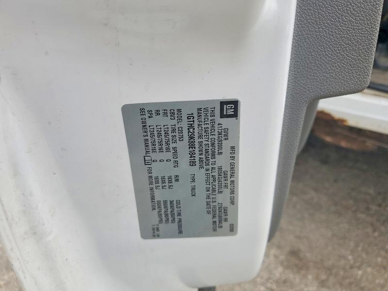 2008 Gmc Sierra მანქანა იყიდება აუქციონზე, vin: 1GTHC29K88E184189, აუქციონის ნომერი: 57355506