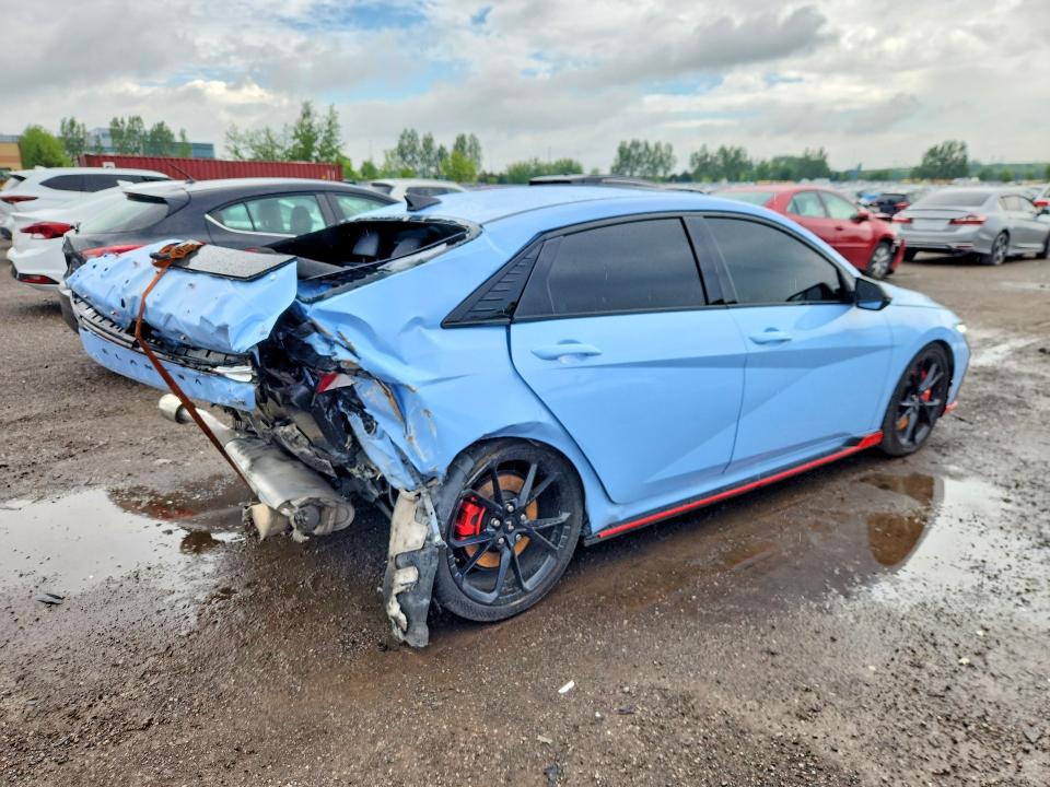 56996626 :رقم المزاد ، KMHLW4DKXSU025994 vin ، 2025 Hyundai Elantra N مزاد بيع