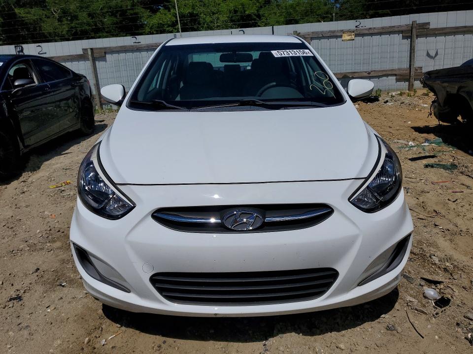 57313156 :رقم المزاد ، KMHCT4AE0HU334003 vin ، 2017 Hyundai Accent مزاد بيع