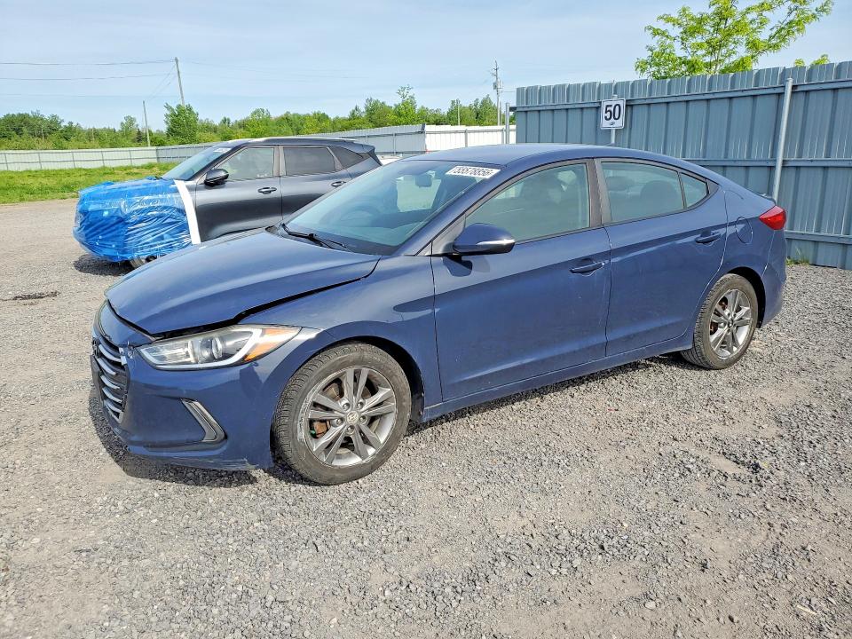 2017 Hyundai Elantra მანქანა იყიდება აუქციონზე, vin: KMHD84LF2HU129584, აუქციონის ნომერი: 55578856