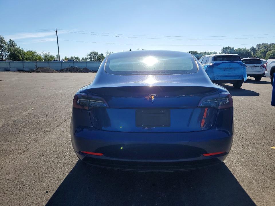 2022 Tesla Model 3 მანქანა იყიდება აუქციონზე, vin: 5YJ3E1EA4NF371905, აუქციონის ნომერი: 57187246