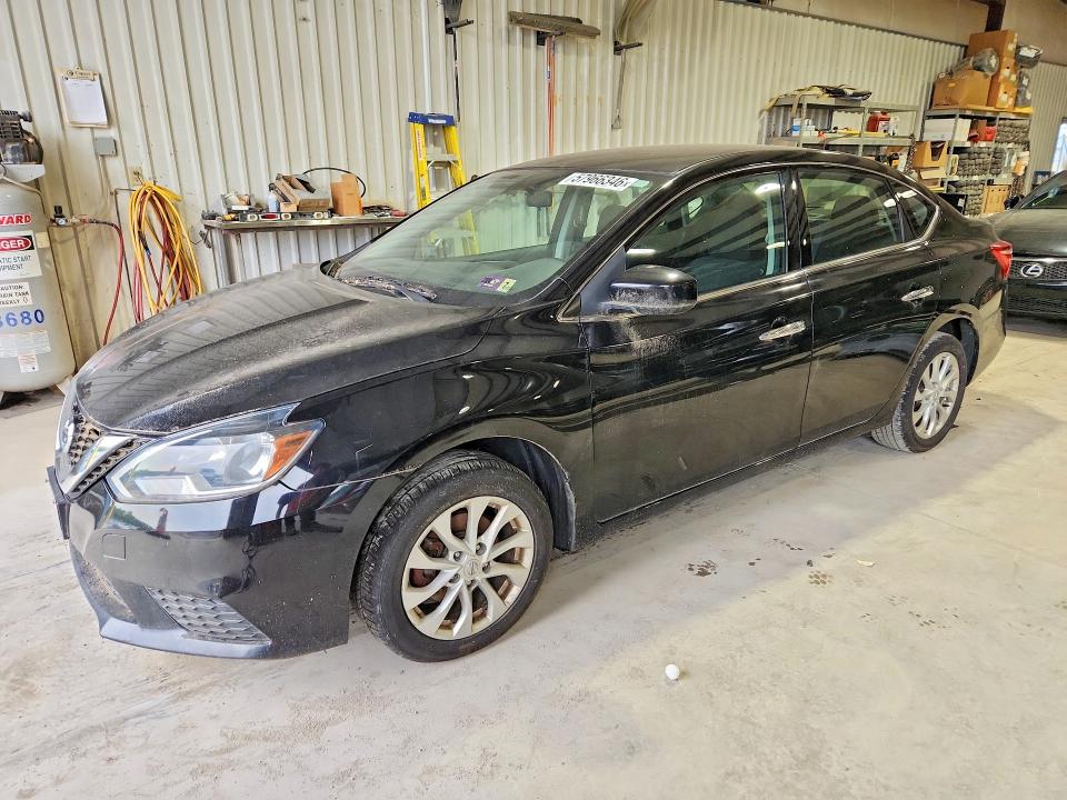2017 Nissan Sentra მანქანა იყიდება აუქციონზე, vin: 3N1AB7AP0HY263760, აუქციონის ნომერი: 57966346
