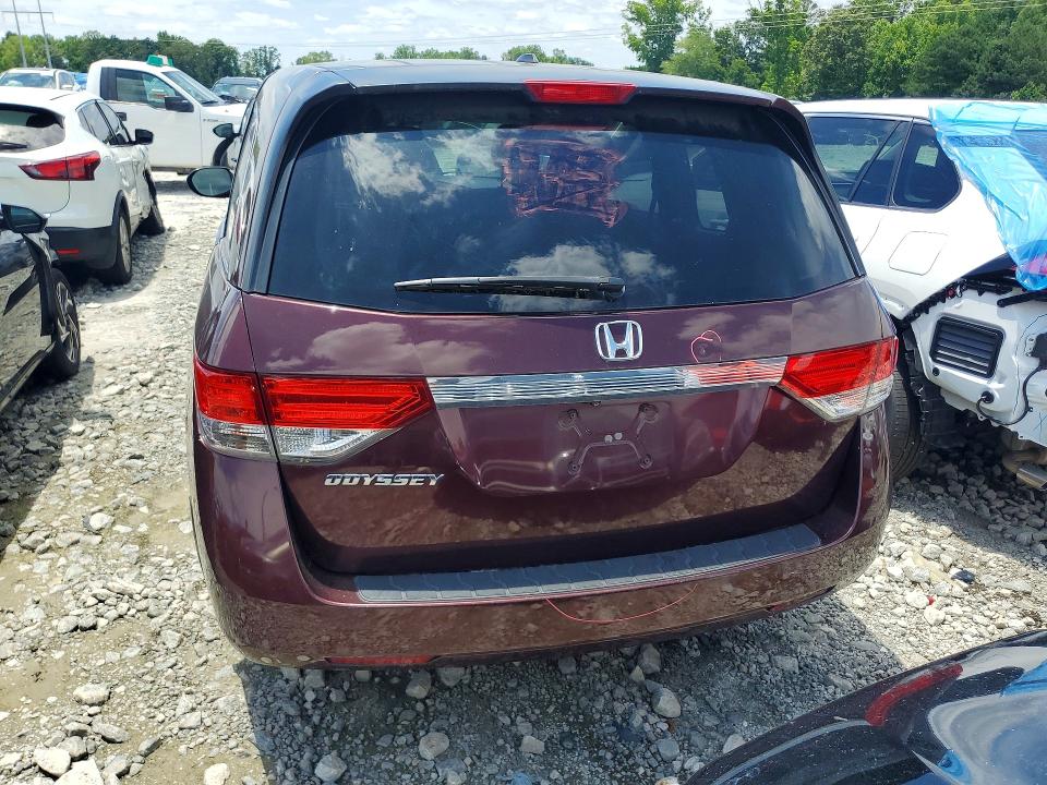 58603826 :رقم المزاد ، 5FNRL5H64EB029434 vin ، 2014 Honda Odyssey مزاد بيع