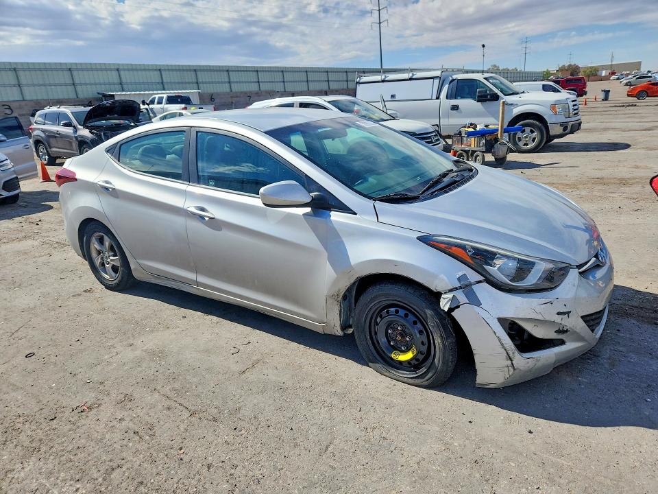 2015 Hyundai Elantra მანქანა იყიდება აუქციონზე, vin: 5NPDH4AE8FH594229, აუქციონის ნომერი: 55980256
