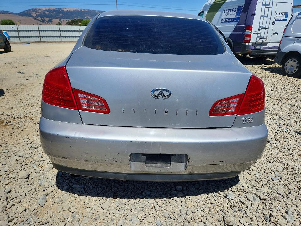 2004 Infiniti G35 მანქანა იყიდება აუქციონზე, vin: JNKCV51E24M619329, აუქციონის ნომერი: 58420576