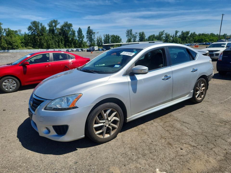 2015 Nissan Sentra მანქანა იყიდება აუქციონზე, vin: 3N1AB7AP7FY281797, აუქციონის ნომერი: 55791486