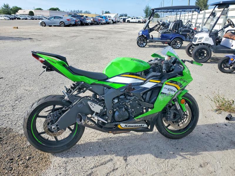57892216 :رقم المزاد ، JKBZXJK12SA007324 vin ، 2025 Kawasaki Zx636 مزاد بيع