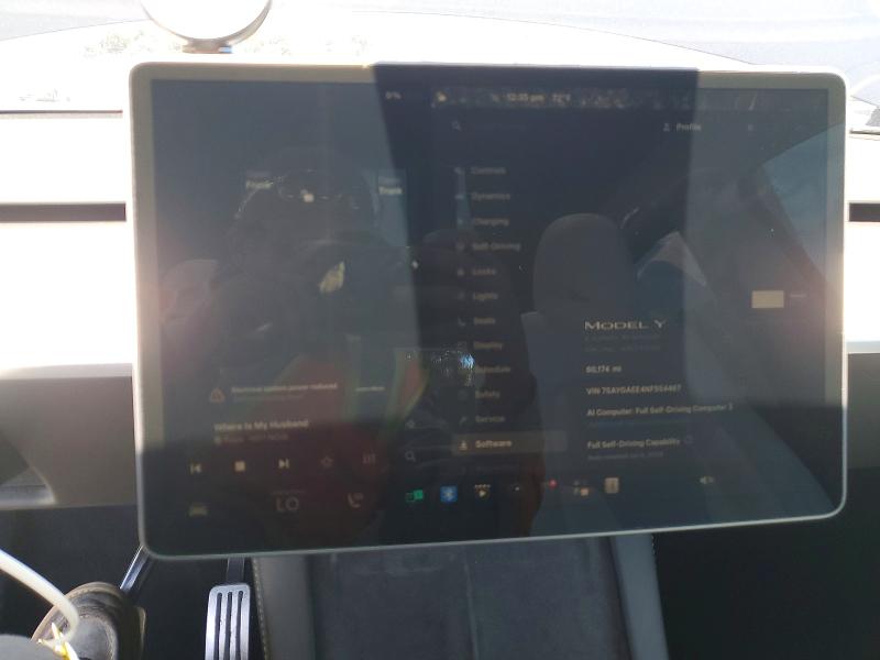 Aukcja sprzedaży 2022 Tesla Model Y, vin: 7SAYGAEE4NF554467, numer aukcji: 53105796