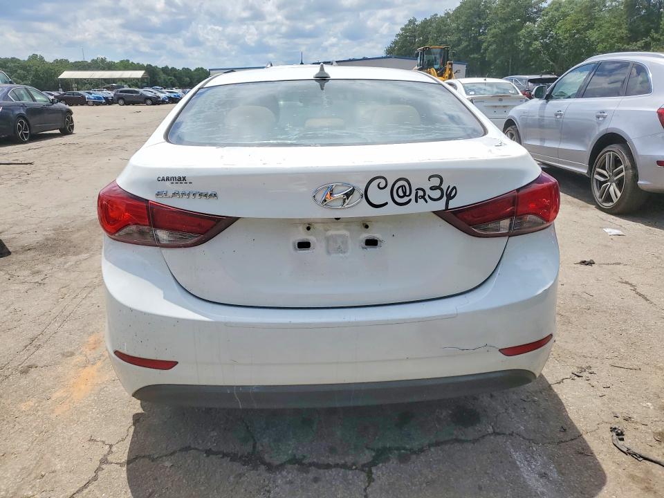 2016 Hyundai Elantra მანქანა იყიდება აუქციონზე, vin: 5NPDH4AE4GH720541, აუქციონის ნომერი: 57711376