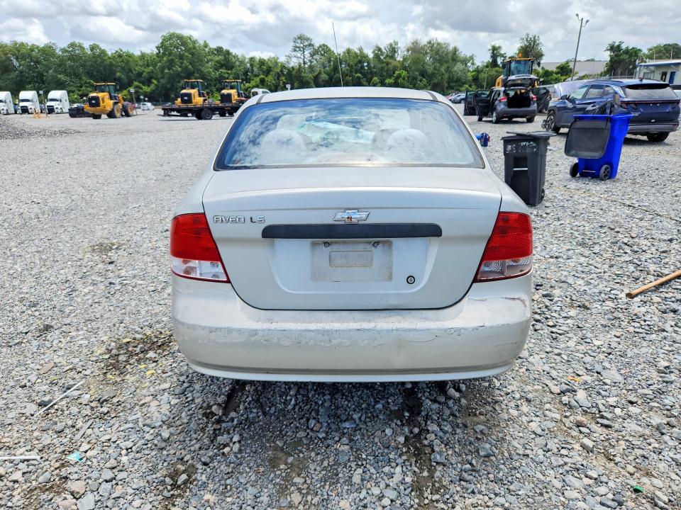 Продажа на аукционе авто 2005 Chevrolet Aveo, vin: KL1TD52615B346951, номер лота: 57440296