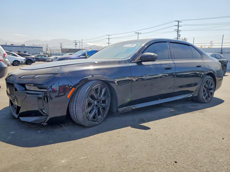 2026 Bmw 740 მანქანა იყიდება აუქციონზე, vin: WBA23EH09TCW22033, აუქციონის ნომერი: 58112396