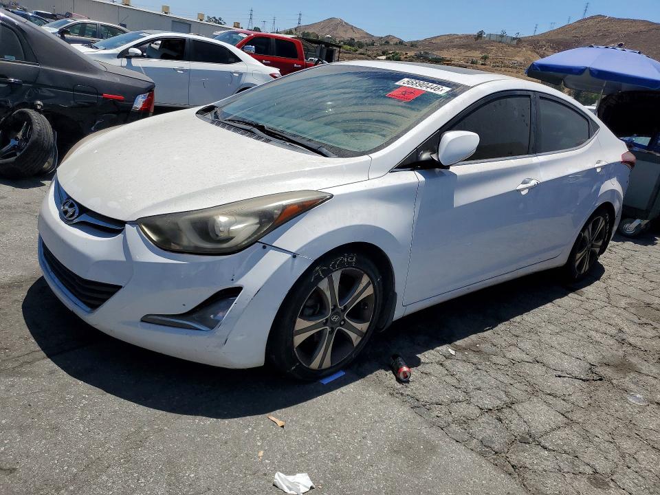 56890446 :رقم المزاد ، KMHDH4AH0FU372716 vin ، 2015 Hyundai Elantra مزاد بيع