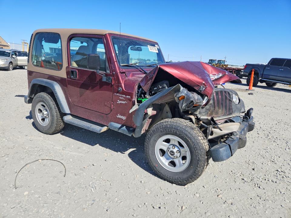 Aukcja sprzedaży 2001 Jeep Wrangler / Tj, vin: 1J4FA49S41P316314, numer aukcji: 56797786