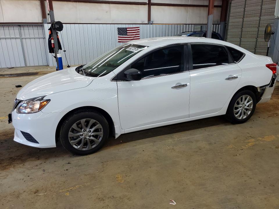 56272576 :رقم المزاد ، 3N1AB7AP6KL606740 vin ، 2019 Nissan Sentra مزاد بيع