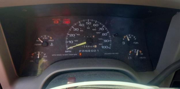 1997 Chevrolet S Truck მანქანა იყიდება აუქციონზე, vin: 1GCCS1443V8201507, აუქციონის ნომერი: 58913946